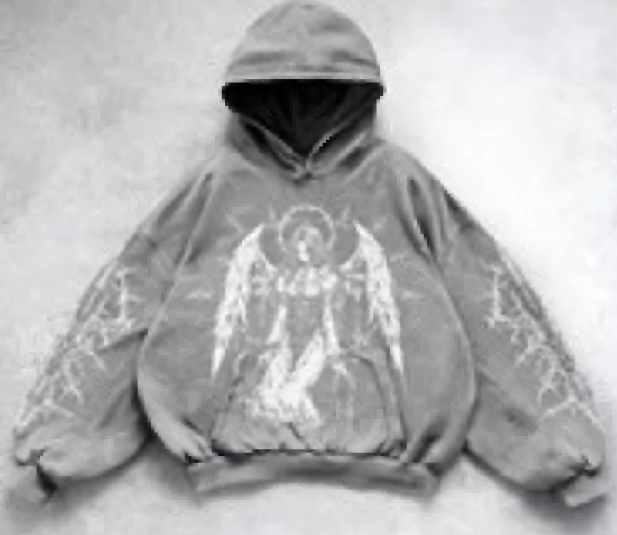 Hooded Printed Hip Hop Y2G Streetwear Sweatshirt
